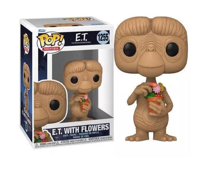 Imagem de Funko Pop E.T. with Flowers 1255 E.T. The Extra-terrestrial