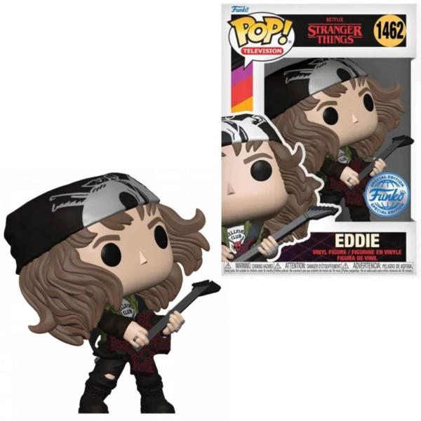 Imagem de Funko Pop Eddie 1462 Pop! Stranger Things Special Edition