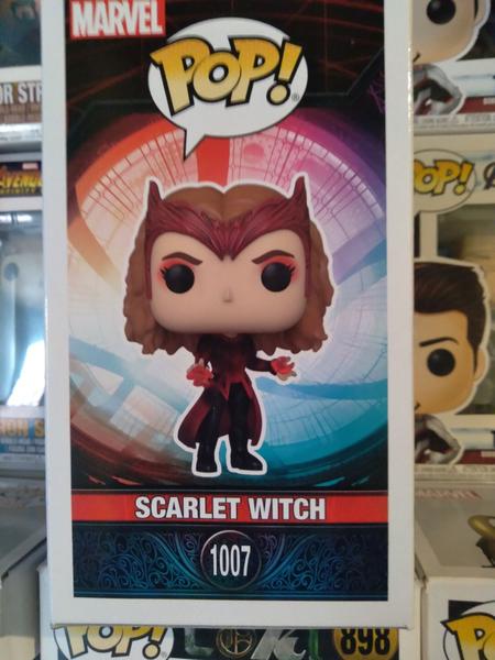 Imagem de Funko Pop Feiticeira Escarlate 1007 Doutor Estranho no Multiverso da Loucura Marvel