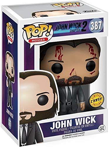 Imagem de Funko Pop! Filmes: John Wick Capítulo 2 - Bloody Limited Chase Variant Vinyl Figure (Empacotado com Caixa Pop Box Protector Case)