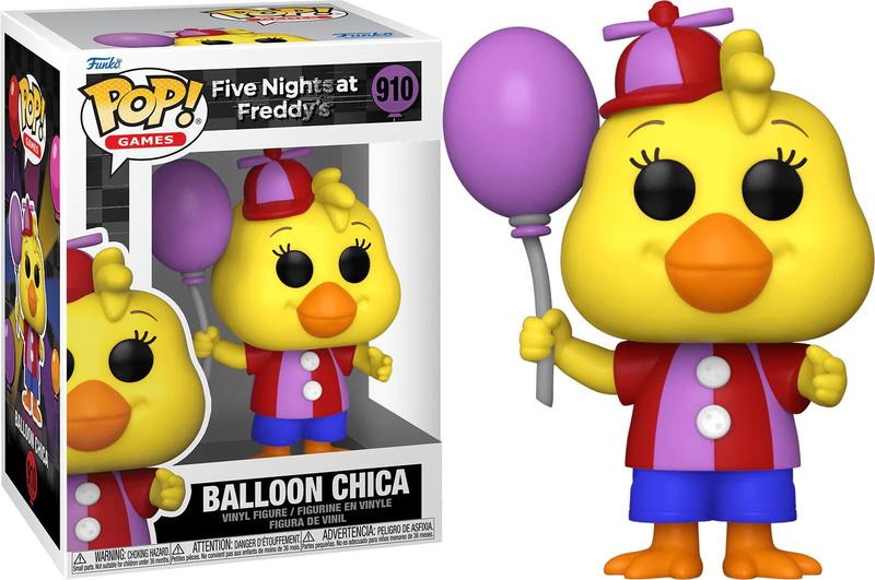 Imagem de Funko Pop Five Nights At Freddy Ballon Chica 910