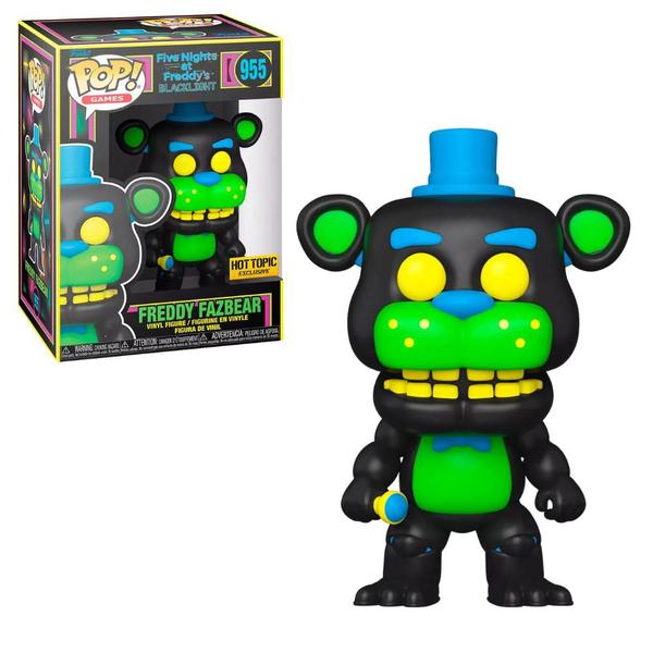 Imagem de Funko Pop Five Nights at Freddy's 955 Freddy Fazbear Blacklight