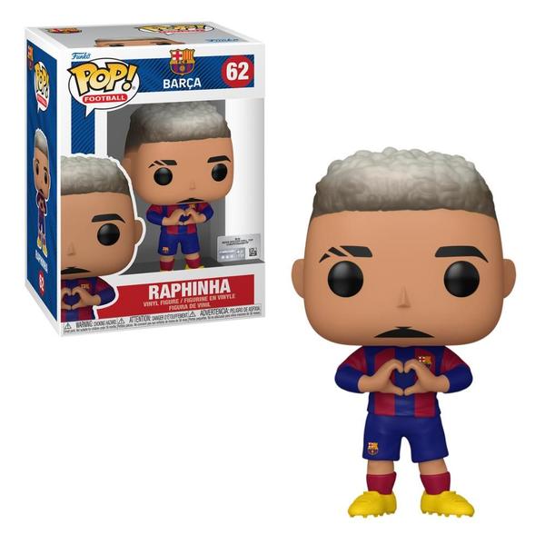 Imagem de Funko Pop Football Barça 62 Raphinha Barcelona