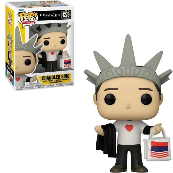 Imagem de Funko Pop Friends 1276 Chandler Bing in New York