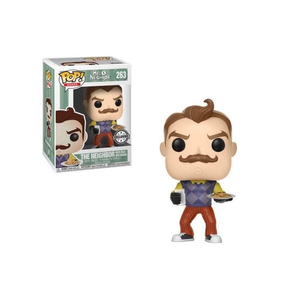 Imagem de Funko Pop Games: Hello Neighbor - O Vizinho com Leite e Biscoitos Exclusivo 263