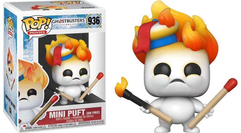 Imagem de Funko Pop Ghostbusters Afterlife - Mini Puft On Fire 936