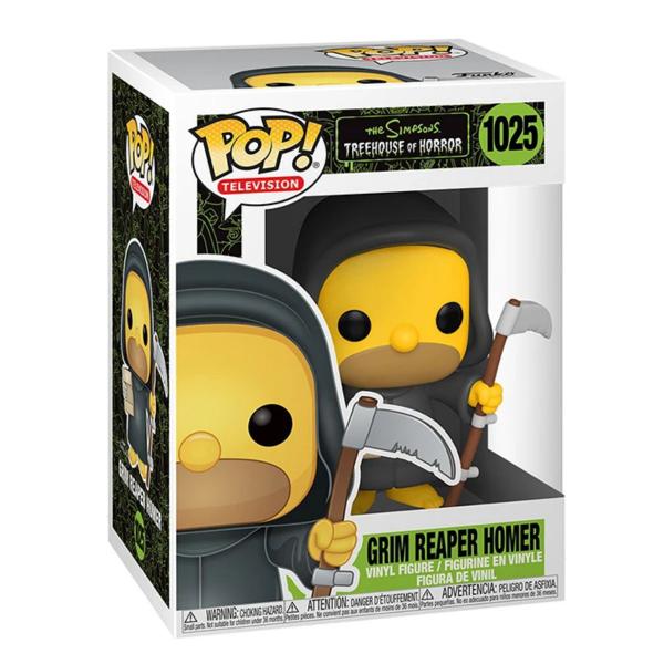 Imagem de Funko Pop Grim Reaper Homer 1025 Pop! The Simpsons Horror