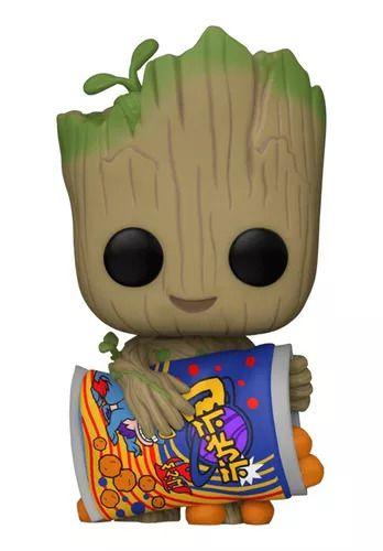 Imagem de Funko Pop Groot With Cheese Puffs - Funko 1196