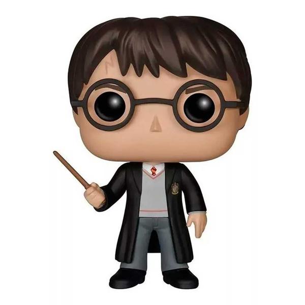 Imagem de Funko Pop Harry Potter Com Varinha 01 Boneco Colecionável