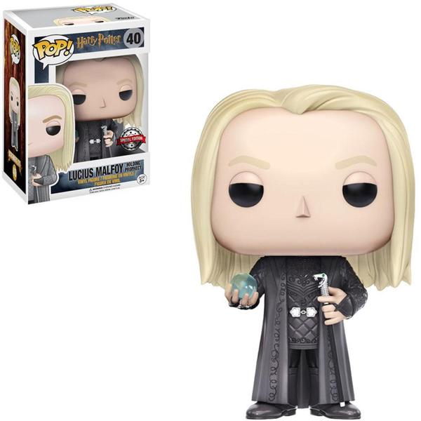 Imagem de Funko Pop Harry Potter - Lucius Malfoy Segurando Profecia 40 Exclusivo