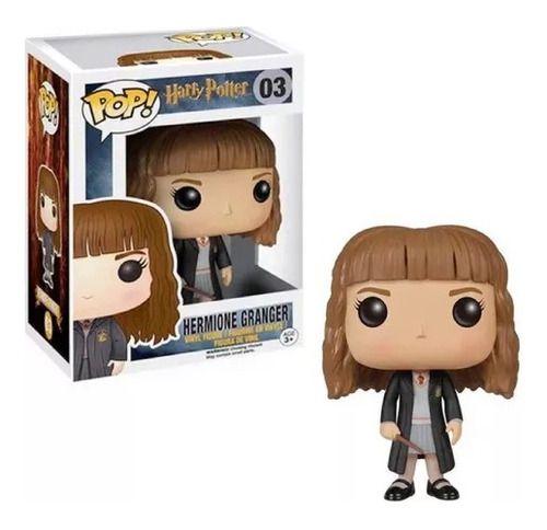 Imagem de Funko Pop Hermione Granger Com Varinha 03 Boneco Coleção