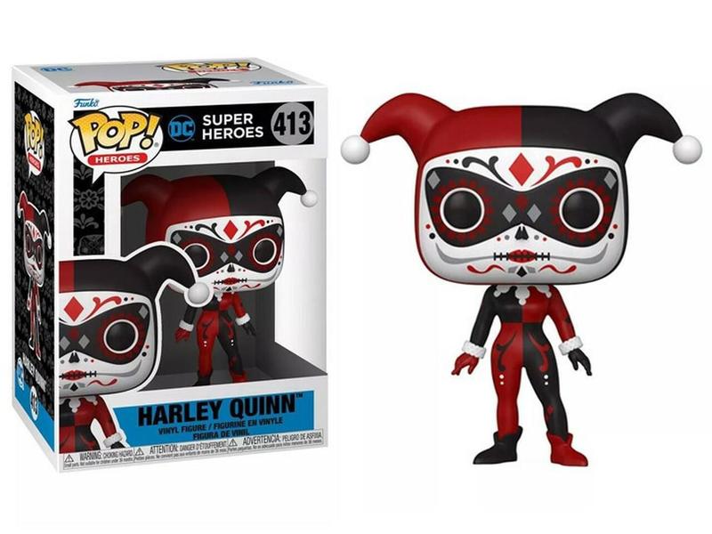 Imagem de Funko Pop Heroes Dc - Dia De Los Muertos Harley Quinn 413