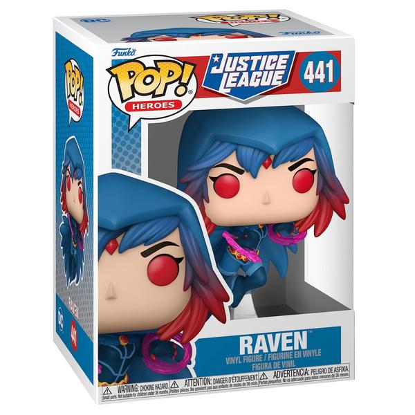 Imagem de Funko Pop! Heroes: Liga da Justiça - Raven Exclusivo Winter Convention