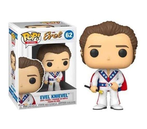 Imagem de Funko Pop! Icons: Evel Knievel with Cape 62 (Styles May Vary)