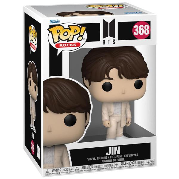 Imagem de Funko Pop Jin 368 Pop! Rocks Kpop BTS