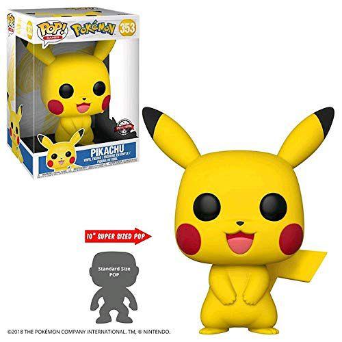 Imagem de Funko Pop Jogos Pokémon S1-10" Pikachu