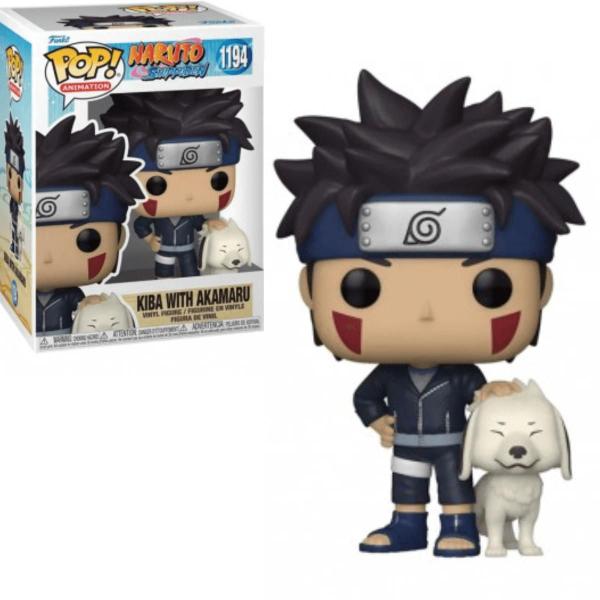 Imagem de Funko Pop Kiba with Akamaru 1194 Pop! Naruto Shippuden