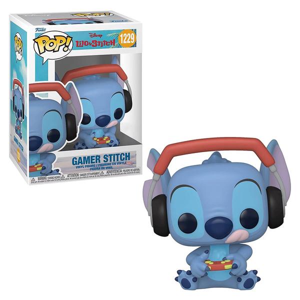 Imagem de Funko Pop! Lilo & Stitch Gamer Stitch 1229 Exclusivo