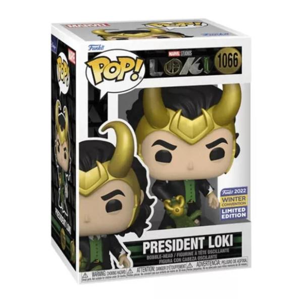 Imagem de Funko Pop Loki 1066 President Loki Limited CCXP 2022