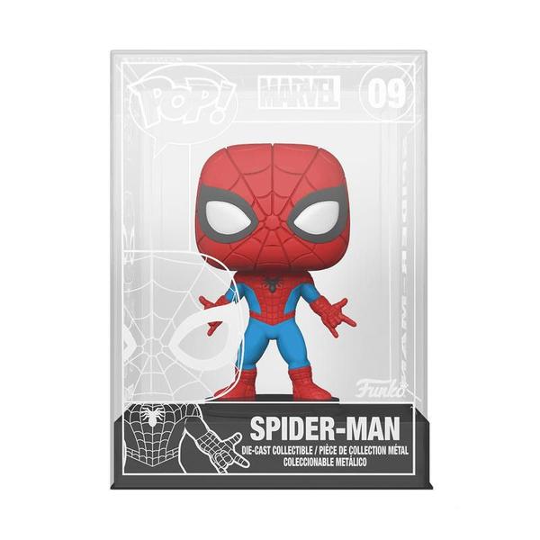 Imagem de Funko Pop Marvel 09 Spider-Man Die Cast Exclusive