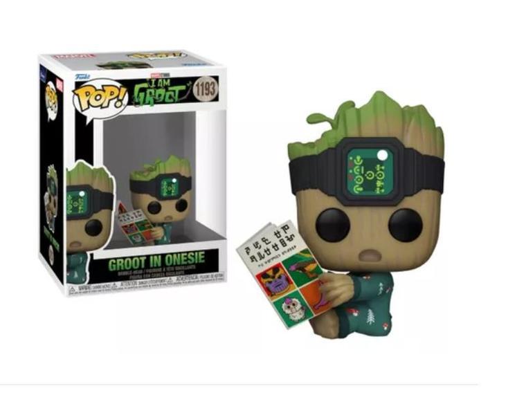 Imagem de Funko Pop Marvel 1193 - Groot on Onesie