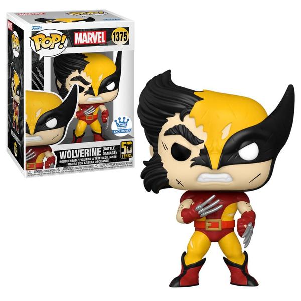 Imagem de Funko Pop Marvel 1375 Wolverine Battle Damage Exclusive