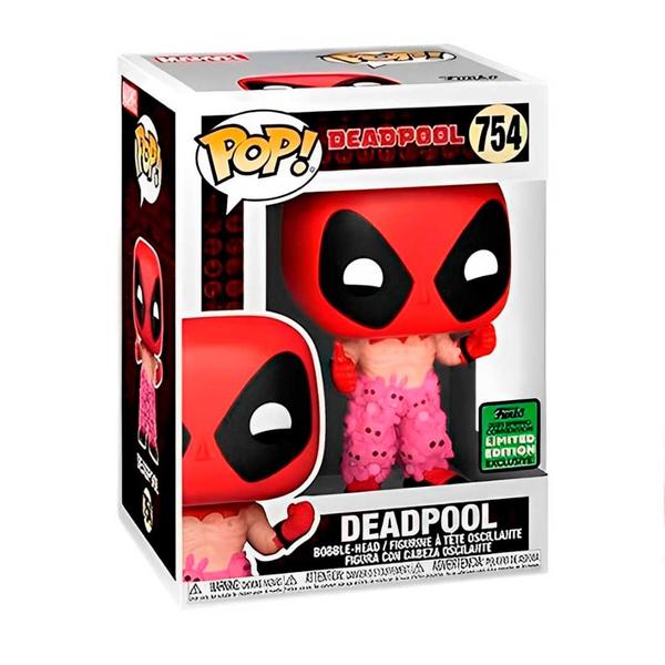 Imagem de Funko Pop Marvel 2021 Deadpool Calça De Pelucia 754 Boneco