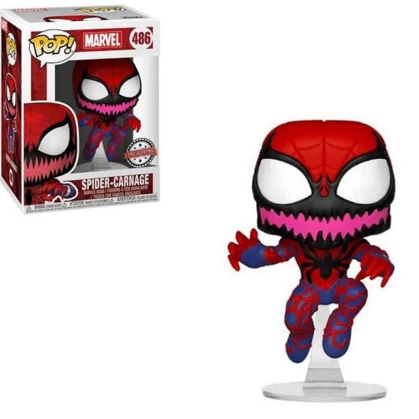Funko Pop Marvel 486 Spider-Carnage Exclusive Imagem de Funko Pop Marvel 486 Spider-Carnage Exclusive