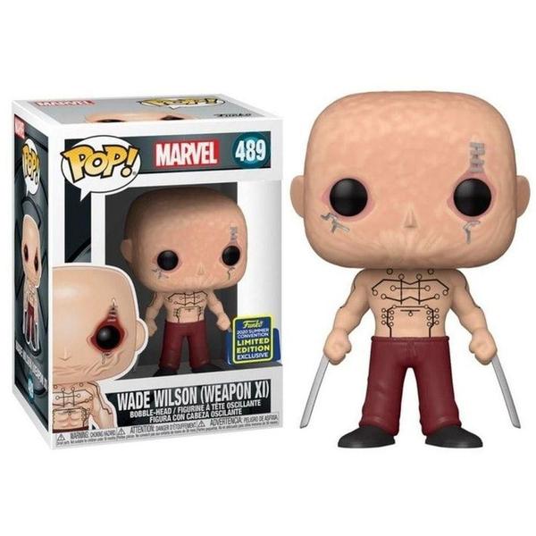 Imagem de Funko Pop Marvel 489 Wade Wilson Weapon XI Sdcc 2020