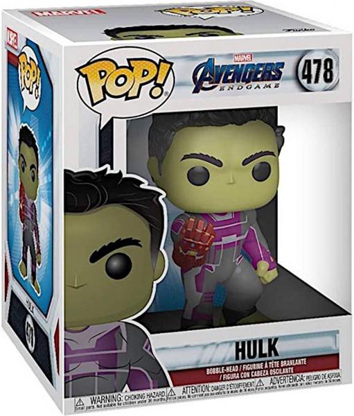 Imagem de Funko Pop Marvel Avengers EndGame Hulk w/ Gauntlet 6"  478