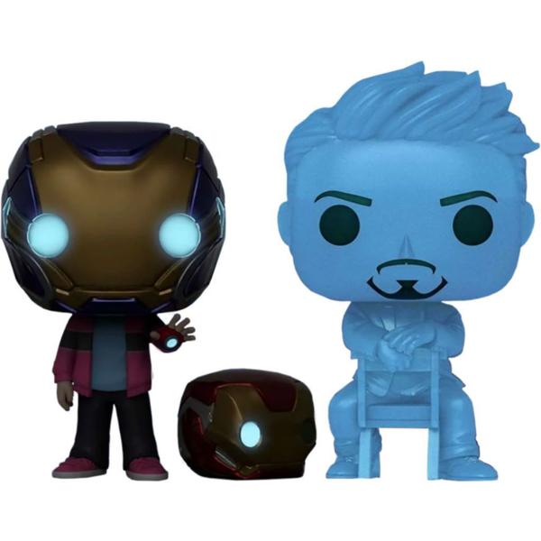 Imagem de Funko Pop! Marvel Avengers Endgame Morgan &Tony Stark Glows