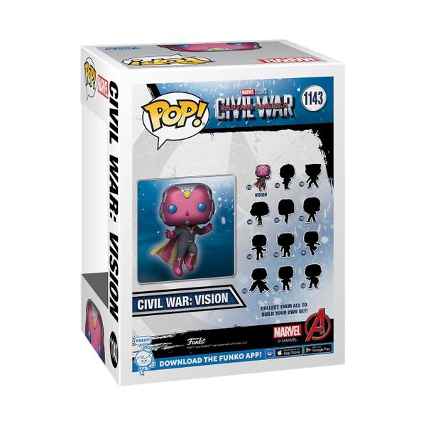 Imagem de Funko Pop! Marvel: Capitão América: Guerra Civil Build A Scene - Visão