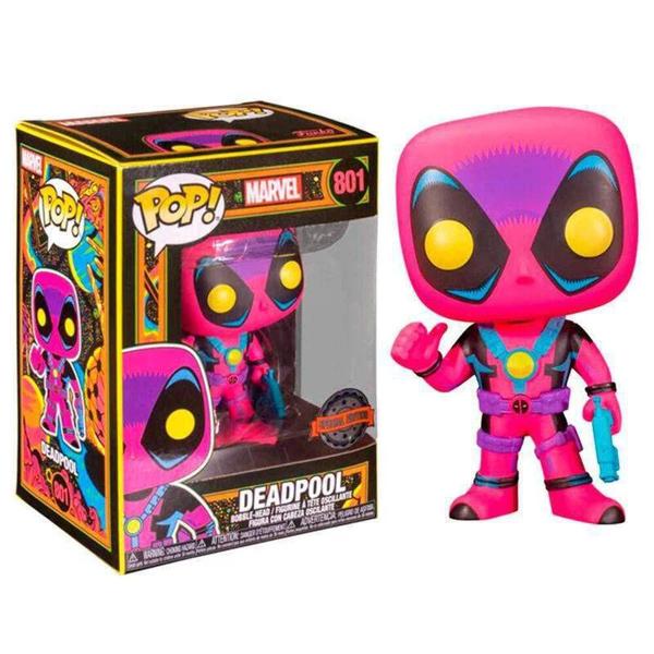 Imagem de Funko Pop Marvel Deadpool Blacklight Figure