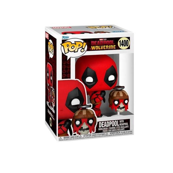 Imagem de Funko Pop Marvel Deadpool e Wolverine - Deadpool e Headpool 1400