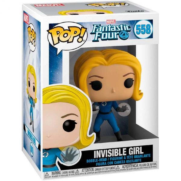 Imagem de Funko POP! Marvel - Fantastic Four: Invisible Girl 558