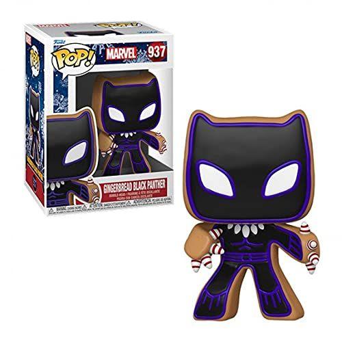 Imagem de Funko Pop! Marvel: Gingerbread Pantera Negra