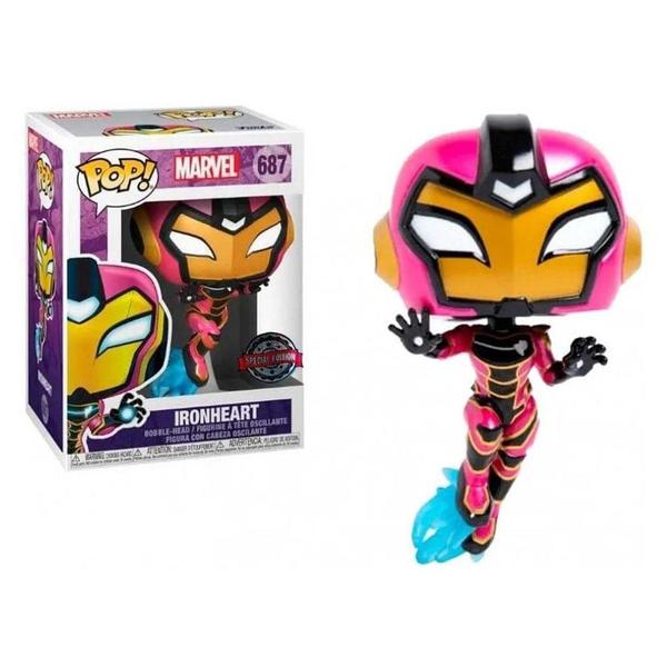 Imagem de Funko Pop Marvel - Iron Heart 687 - Coração De Ferro