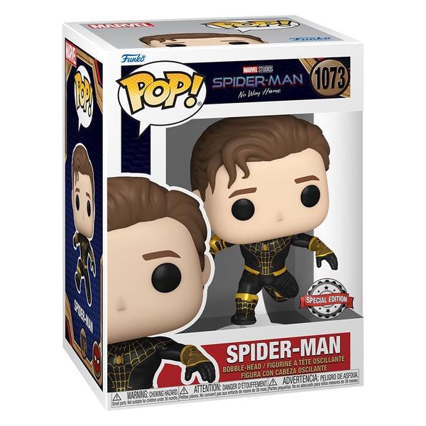 Imagem de Funko Pop! Marvel Spider-Man Black/Gold Suit 1073 Ex