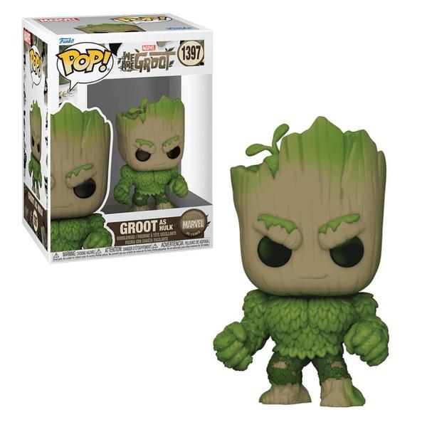 Imagem de Funko Pop Marvel We Are Groot 1397 Groot As Hulk