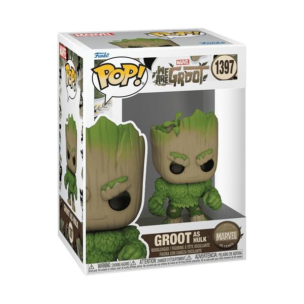 Imagem de Funko Pop Marvel We Are Groot 1397 Groot As Hulk