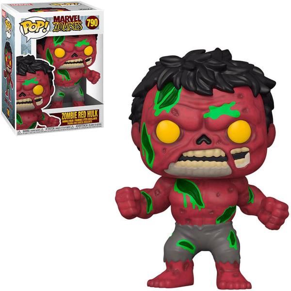 Imagem de Funko Pop Marvel Zombies Zombie Red Hulk 790