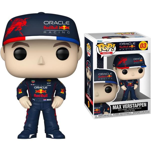 Imagem de Funko Pop Max Verstappen 03 Pop! Racing F1 Red Bull Racing