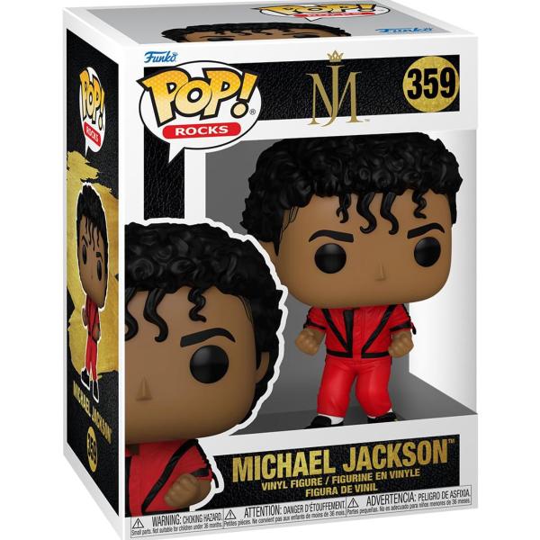 Imagem de Funko Pop Michael Jackson 359 Pop! Rocks Michael Thriller