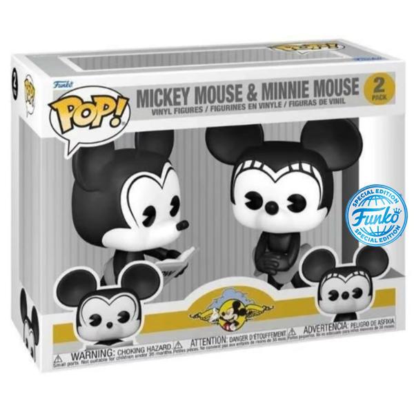 Imagem de Funko Pop Mickey Mouse e Minnie Mouse Disney Pack 2