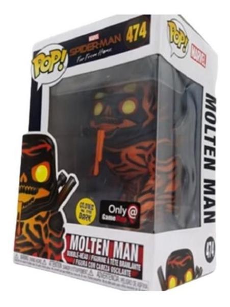 Imagem de Funko Pop Molten Man 474 Spider-Man Far From Home Original