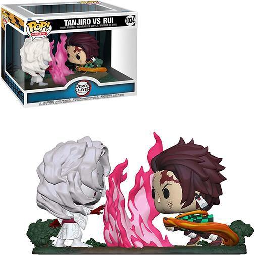 Imagem de Funko Pop Moment Demon Slayer Tanjro Vs Rui  1034