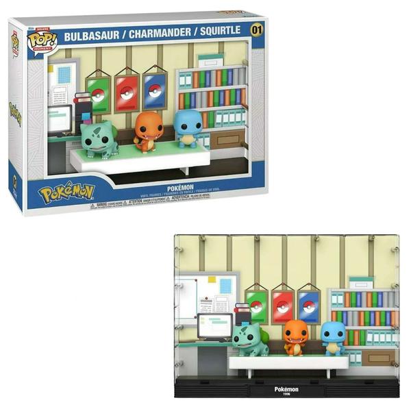 Imagem de Funko Pop! Moment Pokemon Bulbasauro Charmander Squirtle 01