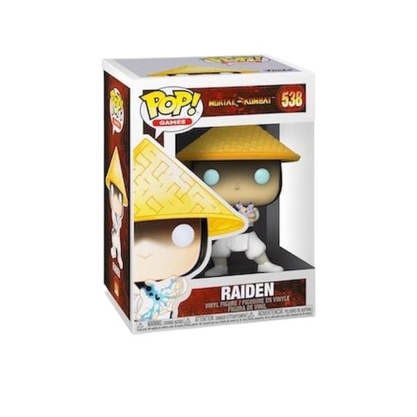 Funko Pop Mortal Kombat - Raiden 538 Imagem de Funko Pop Mortal Kombat - Raiden 538