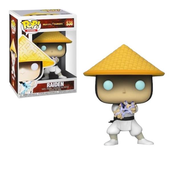 Funko Pop Mortal Kombat - Raiden 538 Imagem de Funko Pop Mortal Kombat - Raiden 538