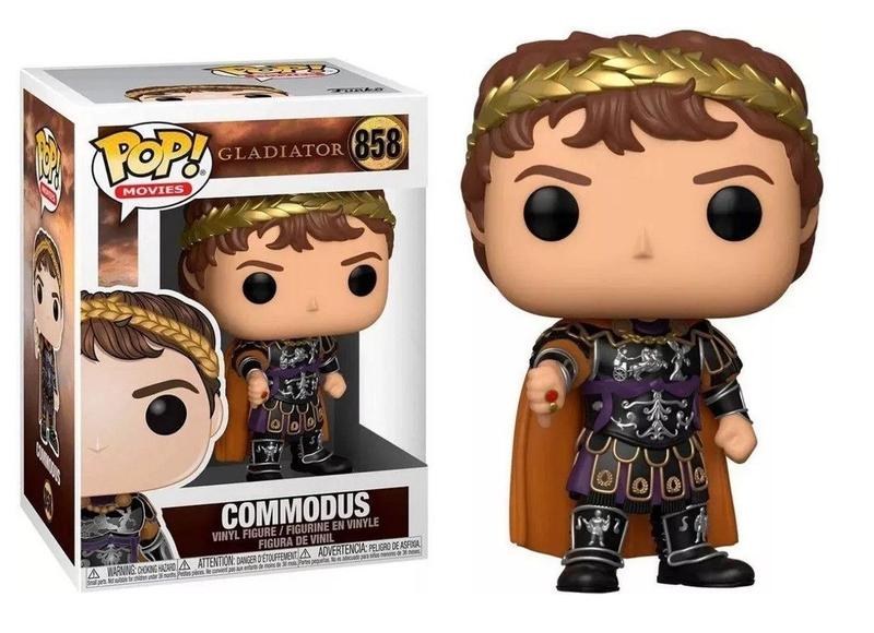 Imagem de Funko Pop! Movies Gladiator Imperador Commodus 858